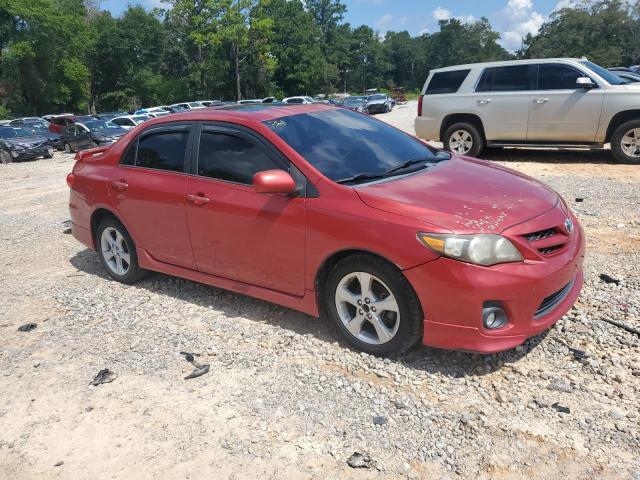2T1BU4EE5BC667521 - 2011 TOYOTA COROLLA BASE 红色 照片 4