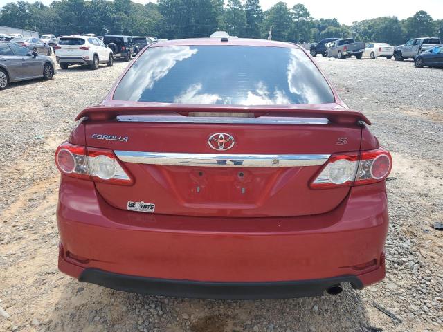 2T1BU4EE5BC667521 - 2011 TOYOTA COROLLA BASE 红色 照片 6