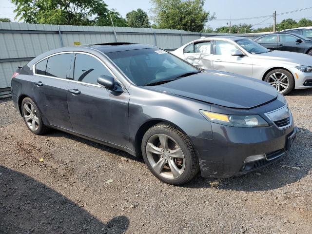 19UUA9F54DA004835 - 2013 ACURA TL TECH GRAY photo 4