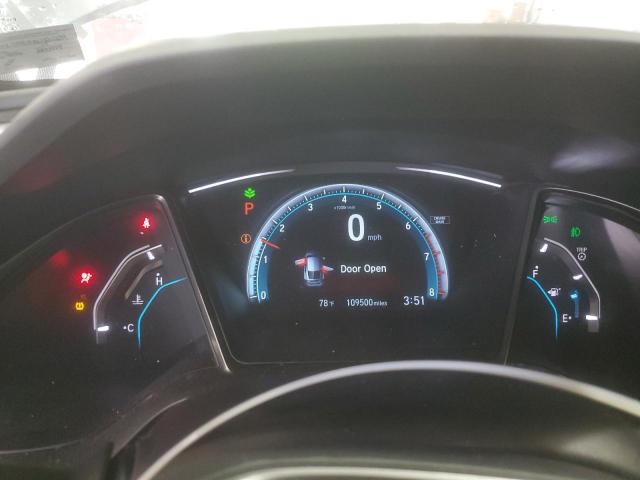 SHHFK7H54HU221299 - 2017 HONDA CIVIC EX GRAY photo 9