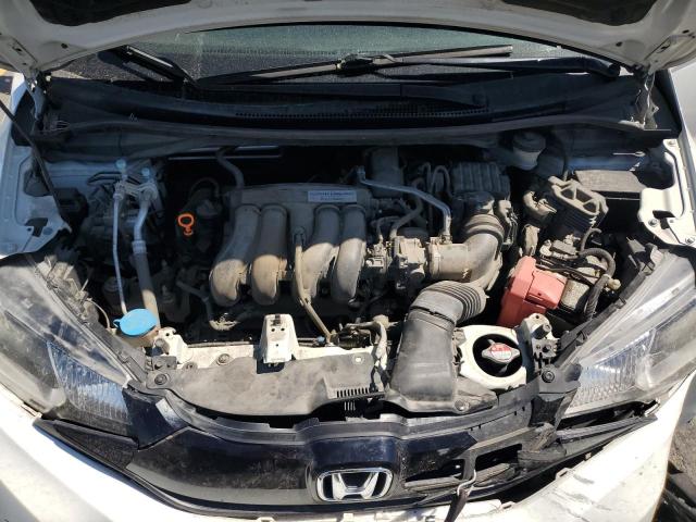 JHMGK5H54HS005142 - 2017 HONDA FIT LX WHITE photo 11