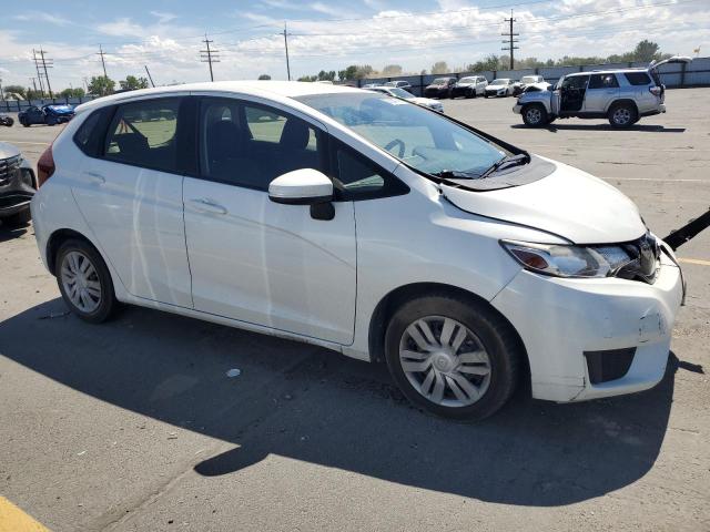 JHMGK5H54HS005142 - 2017 HONDA FIT LX WHITE photo 4