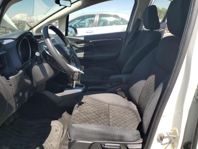 JHMGK5H54HS005142 - 2017 HONDA FIT LX WHITE photo 7