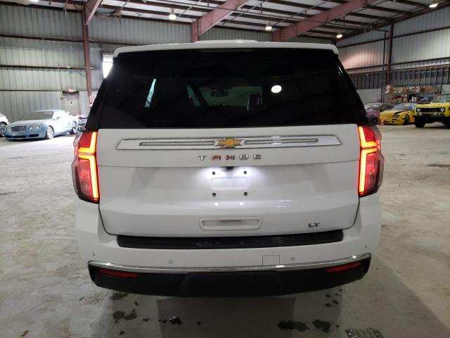 1GNSCNKDXMR246947 - 2021 CHEVROLET TAHOE C1500 LT WHITE photo 6