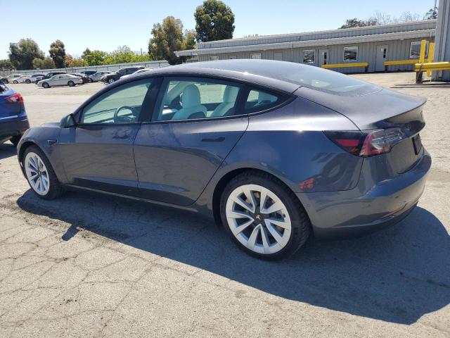 5YJ3E1EB2MF926566 - 2021 TESLA MODEL 3 GRAY photo 2