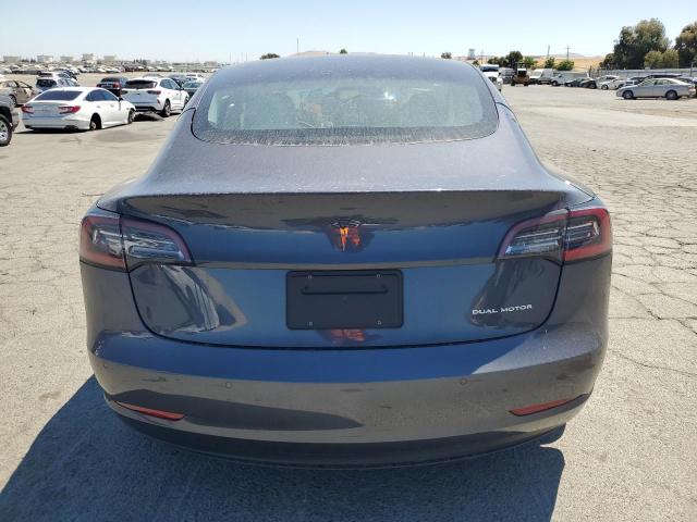 5YJ3E1EB2MF926566 - 2021 TESLA MODEL 3 GRAY photo 6