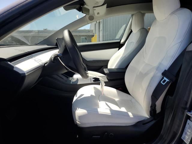 5YJ3E1EB2MF926566 - 2021 TESLA MODEL 3 GRAY photo 7