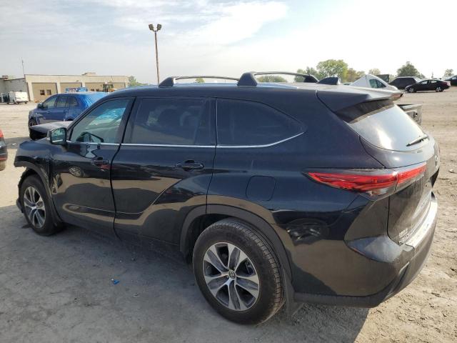 5TDGZRBH2LS028167 - 2020 TOYOTA HIGHLANDER XLE BLACK photo 2