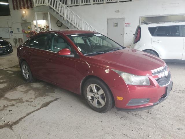 1G1PF5SC7C7266475 - 2012 CHEVROLET CRUZE LT RED photo 4