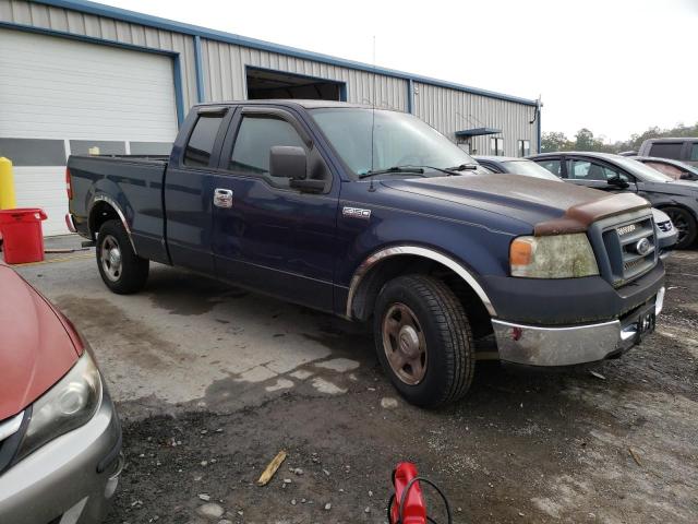 1FTRX12W65FB72273 - 2005 FORD F 150 BLUE photo 4