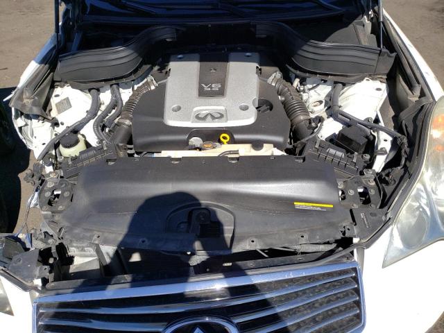 JN1AJ0HR6AM754568 - 2010 INFINITI EX35 BASE WHITE photo 12