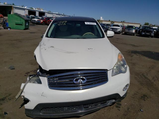 JN1AJ0HR6AM754568 - 2010 INFINITI EX35 BASE WHITE photo 5
