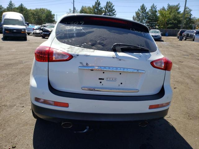 JN1AJ0HR6AM754568 - 2010 INFINITI EX35 BASE WHITE photo 6
