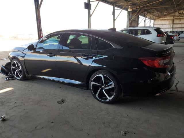 1HGCV1F32MA016207 - 2021 HONDA ACCORD SPORT BLACK photo 2