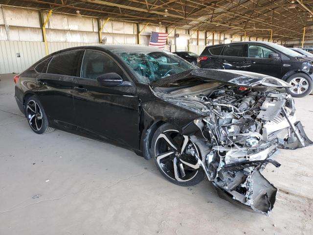 1HGCV1F32MA016207 - 2021 HONDA ACCORD SPORT BLACK photo 4