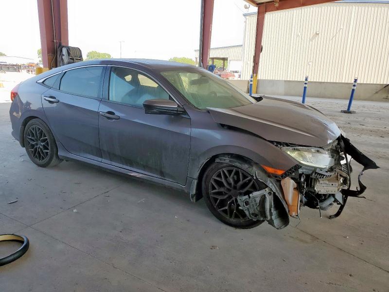 19XFC1F39GE044489 - 2016 HONDA CIVIC EX GRAY photo 4