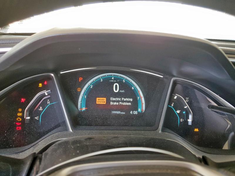 19XFC1F39GE044489 - 2016 HONDA CIVIC EX GRAY photo 9