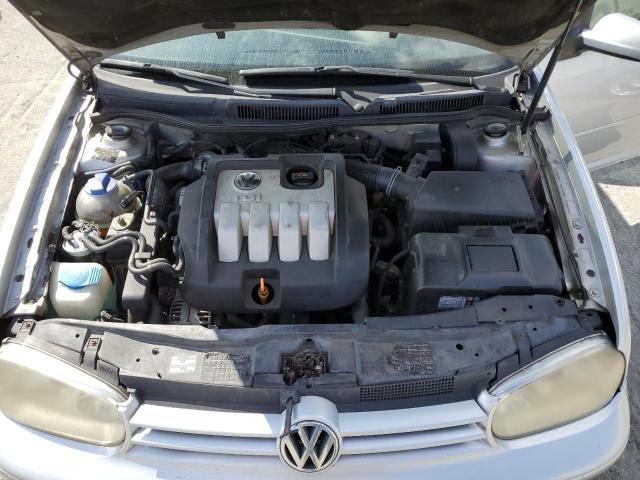 9BWGR61J844016966 - 2004 VOLKSWAGEN GOLF GLS TDI SILVER photo 11