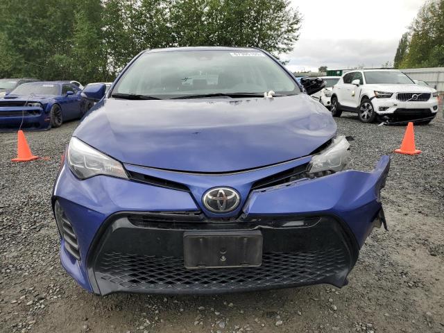 2T1BURHE5KC168484 - 2019 TOYOTA COROLLA L BLUE photo 5