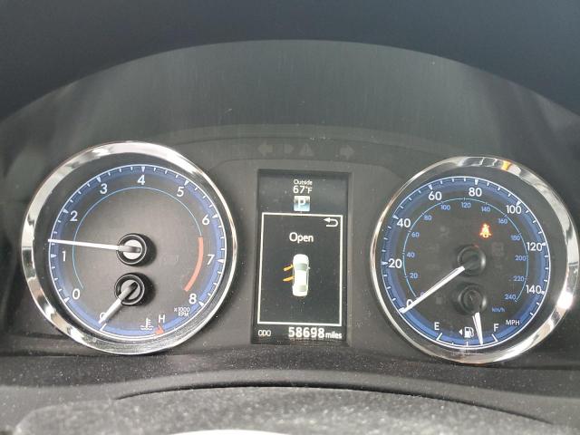 2T1BURHE5KC168484 - 2019 TOYOTA COROLLA L BLUE photo 9