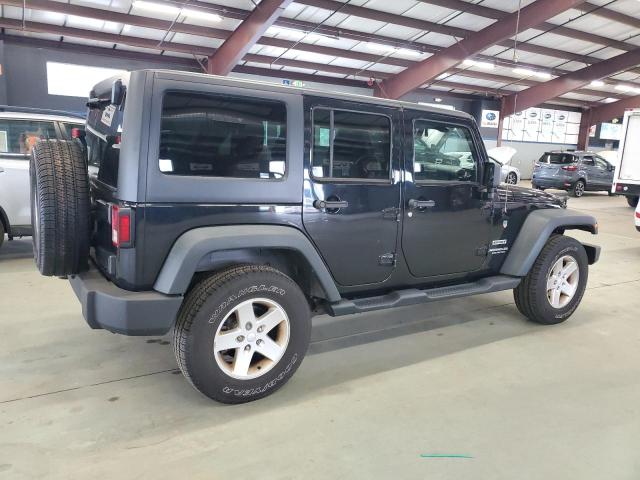 1C4BJWDG3DL698074 - 2013 JEEP WRANGLER U SPORT BLACK photo 3