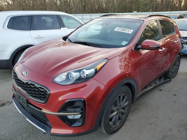 KNDP63AC7L7655713 - 2020 KIA SPORTAGE S RED photo 2