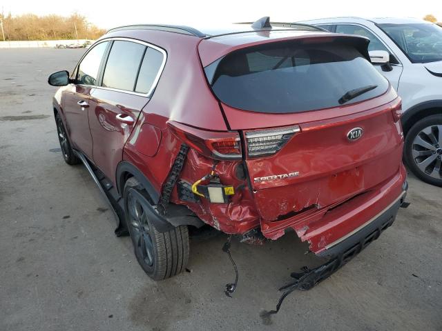 KNDP63AC7L7655713 - 2020 KIA SPORTAGE S RED photo 3