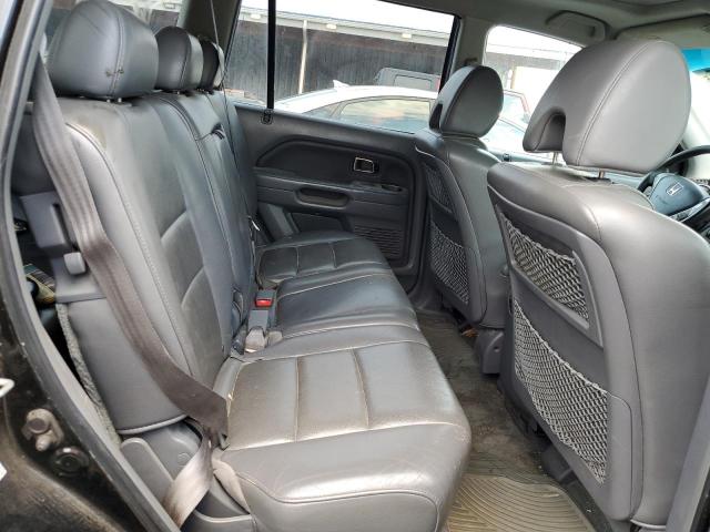 2HKYF186X7H516718 - 2007 HONDA PILOT EXL შავი ფოტო 11