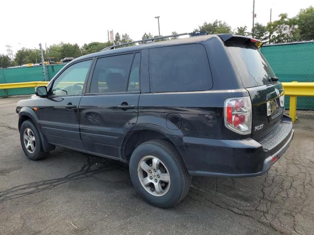 2HKYF186X7H516718 - 2007 HONDA PILOT EXL შავი ფოტო 2