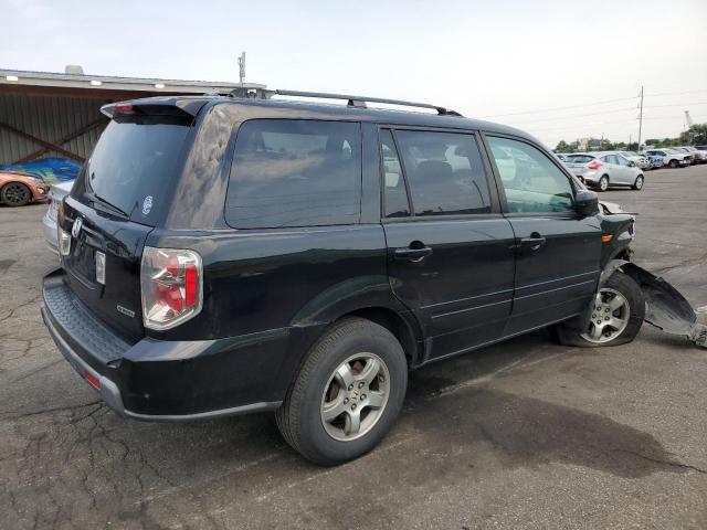 2HKYF186X7H516718 - 2007 HONDA PILOT EXL შავი ფოტო 3