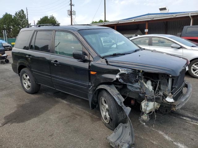 2HKYF186X7H516718 - 2007 HONDA PILOT EXL შავი ფოტო 4