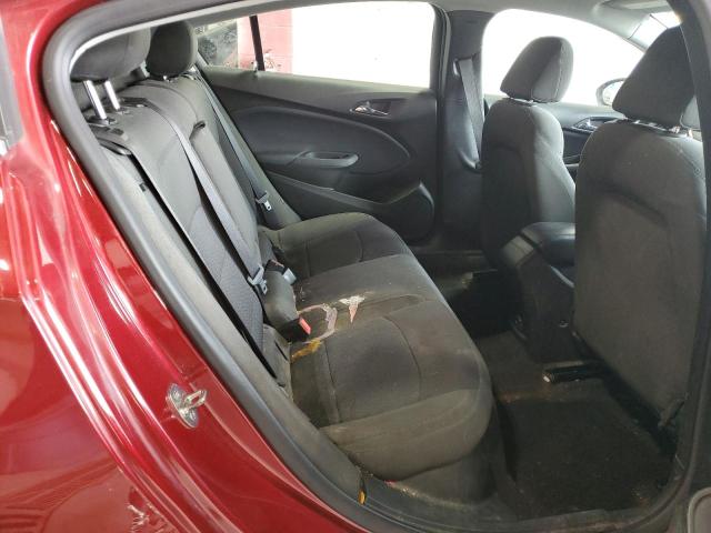 3G1BE6SM4KS553588 - 2019 CHEVROLET CRUZE LT RED photo 10