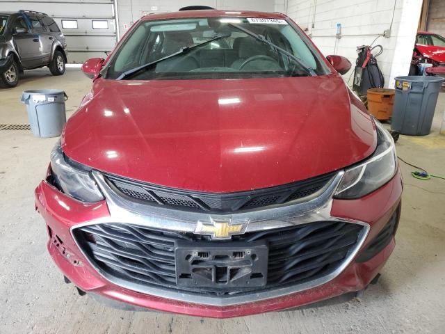 3G1BE6SM4KS553588 - 2019 CHEVROLET CRUZE LT RED photo 5