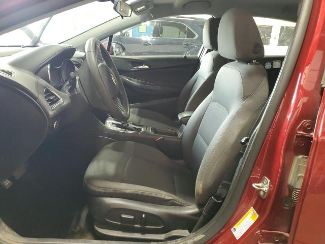 3G1BE6SM4KS553588 - 2019 CHEVROLET CRUZE LT RED photo 7