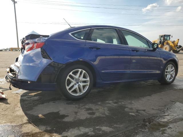 3FA6P0HDXGR378999 - 2016 FORD FUSION SE BLUE photo 3