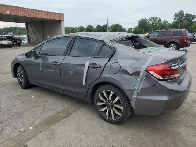 19XFB2F94FE079419 - 2015 HONDA CIVIC EXL 灰色 照片 2