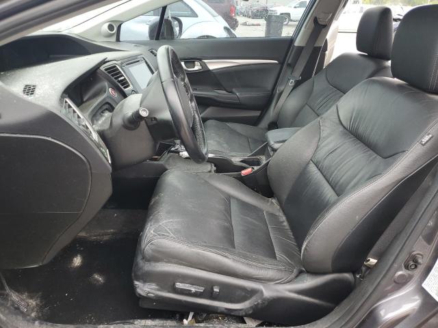 19XFB2F94FE079419 - 2015 HONDA CIVIC EXL 灰色 照片 7