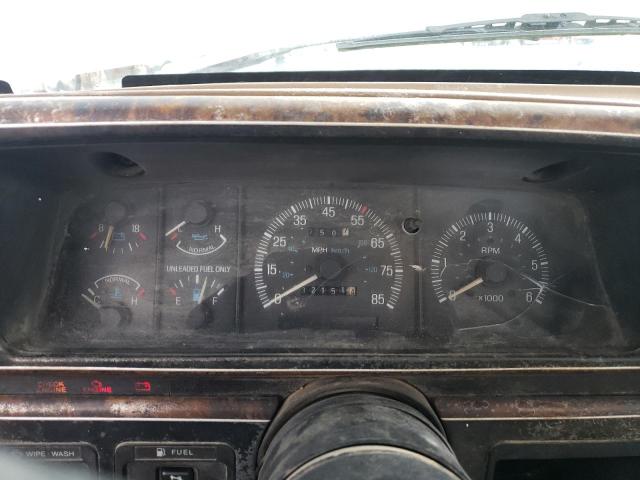 2FTHF26G3LCA57811 - 1990 FORD F250 BROWN photo 9