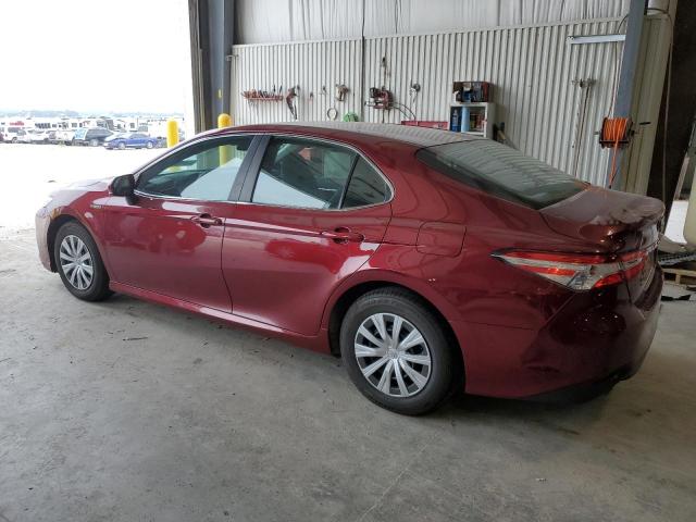 4T1B31HK0JU500516 - 2018 TOYOTA CAMRY LE მუქწითელი ფოტო 2