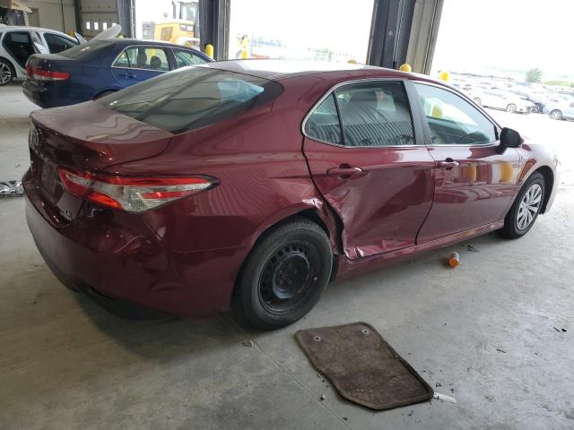 4T1B31HK0JU500516 - 2018 TOYOTA CAMRY LE მუქწითელი ფოტო 3