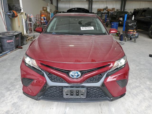 4T1B31HK0JU500516 - 2018 TOYOTA CAMRY LE მუქწითელი ფოტო 5