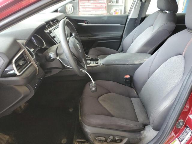 4T1B31HK0JU500516 - 2018 TOYOTA CAMRY LE მუქწითელი ფოტო 7