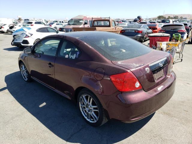 JTKDE167460143032 - 2006 TOYOTA SCION TC 勃艮第红 照片 2