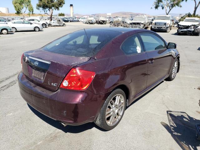 JTKDE167460143032 - 2006 TOYOTA SCION TC 勃艮第红 照片 3