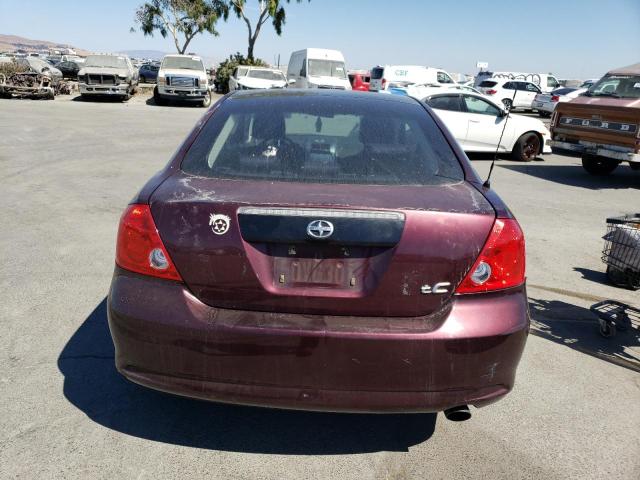 JTKDE167460143032 - 2006 TOYOTA SCION TC 勃艮第红 照片 6