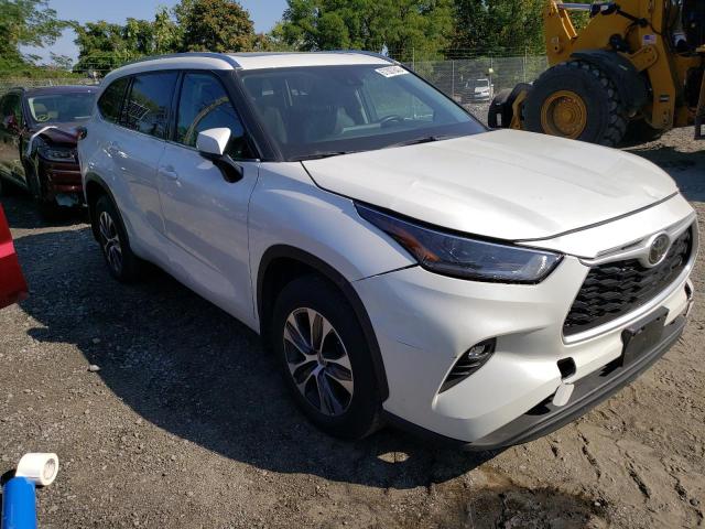 5TDHZRBH6MS082481 - 2021 TOYOTA HIGHLANDER XLE Weiß Foto 4
