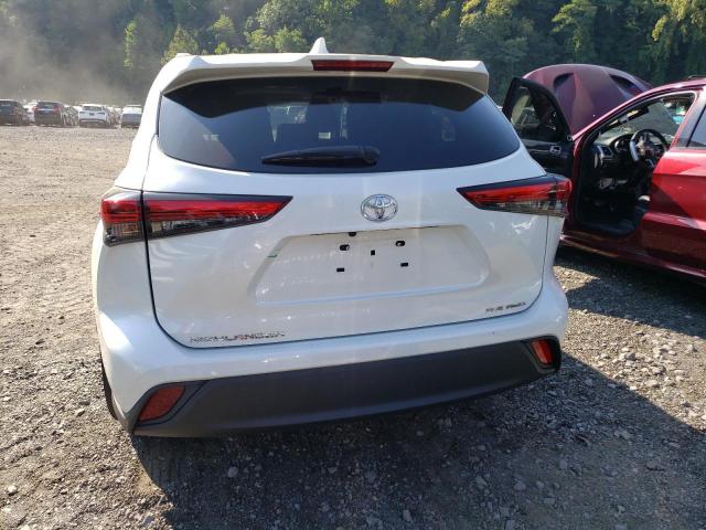 5TDHZRBH6MS082481 - 2021 TOYOTA HIGHLANDER XLE Weiß Foto 6