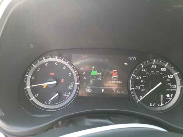 5TDHZRBH6MS082481 - 2021 TOYOTA HIGHLANDER XLE Weiß Foto 9