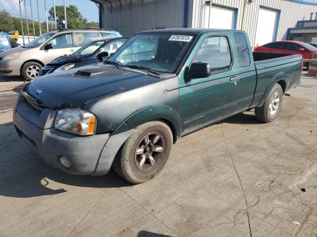 1N6DD26S61C327218 - 2001 NISSAN FRONTIER KING CAB XE GREEN photo 1