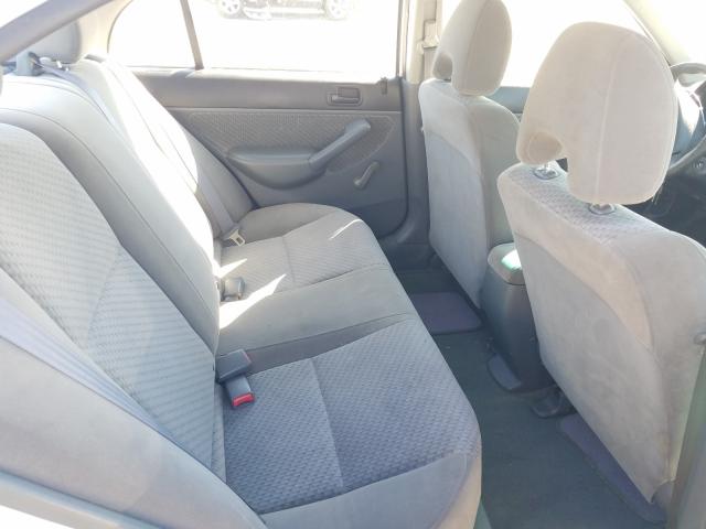 1HGES16344L005747 - 2004 HONDA CIVIC DX VP WHITE photo 6